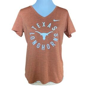 Nike Dri-Fit Texas Longhorns UT short sleeve v neck shirt